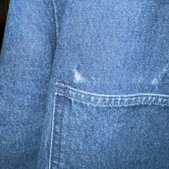 Walls Insulated Blanket-Lined Denim Chore Coat - Picture 3 of 8